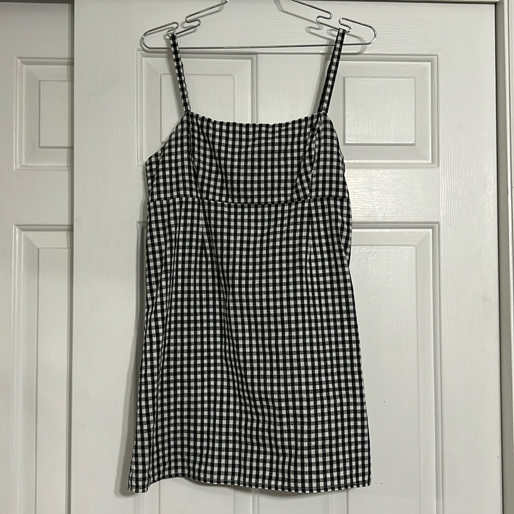Urban Outfitters Checkered Mini Dress